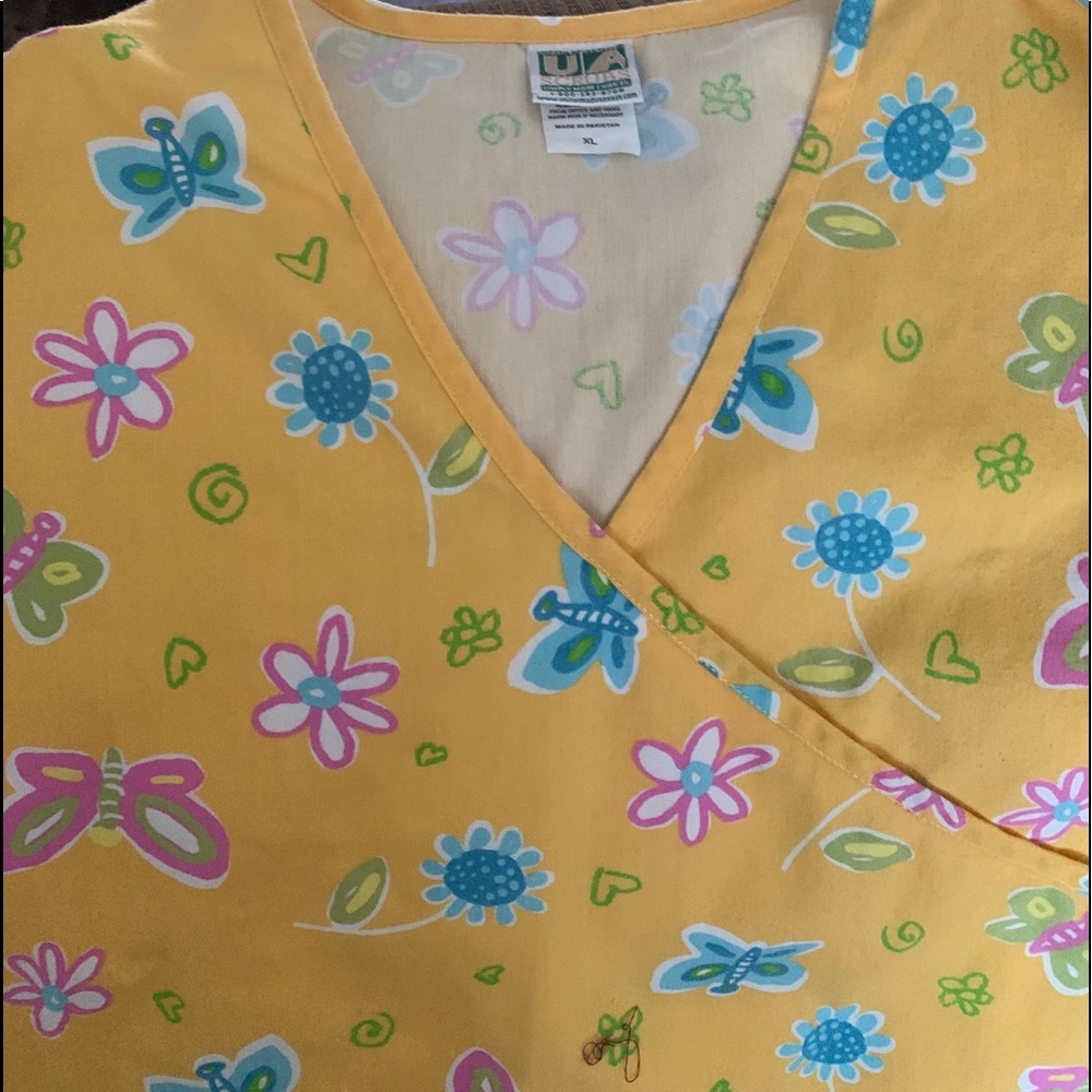 2 xl scrub tops for 1 money